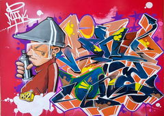 Graffiti Sketch - Photo by Minu (2020)