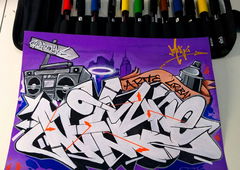 Graffiti Sketch - Photo by Minu (2020)