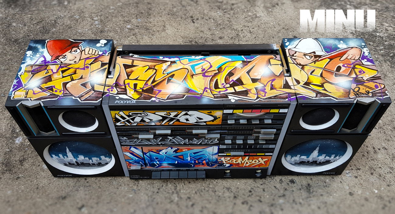 Graffiti Artwork - Photo by Minu (2020)