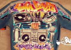 Graffiti Artwork - Photo by Minu - jaquetasgrafitadas (2018)