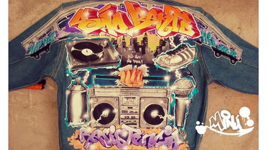 Graffiti Artwork - Photo by Minu - jaquetasgrafitadas (2018)