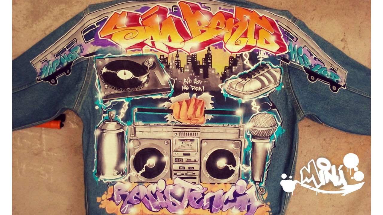 Graffiti Artwork - Photo by Minu - jaquetasgrafitadas (2018)