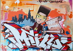 Graffiti Sketch - Photo by Minu (2020)