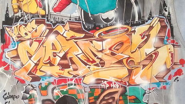 Graffiti Wall - Photo by Minu