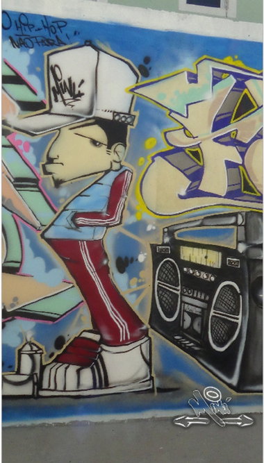 Graffiti Wall - Photo by Minu