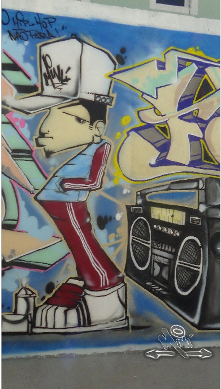 Graffiti Wall - Photo by Minu