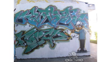 Graffiti Wall - Photo by Minu (2007)