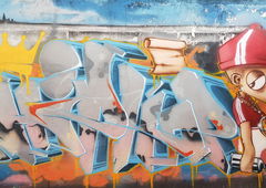 Graffiti Wall - Photo by Minu