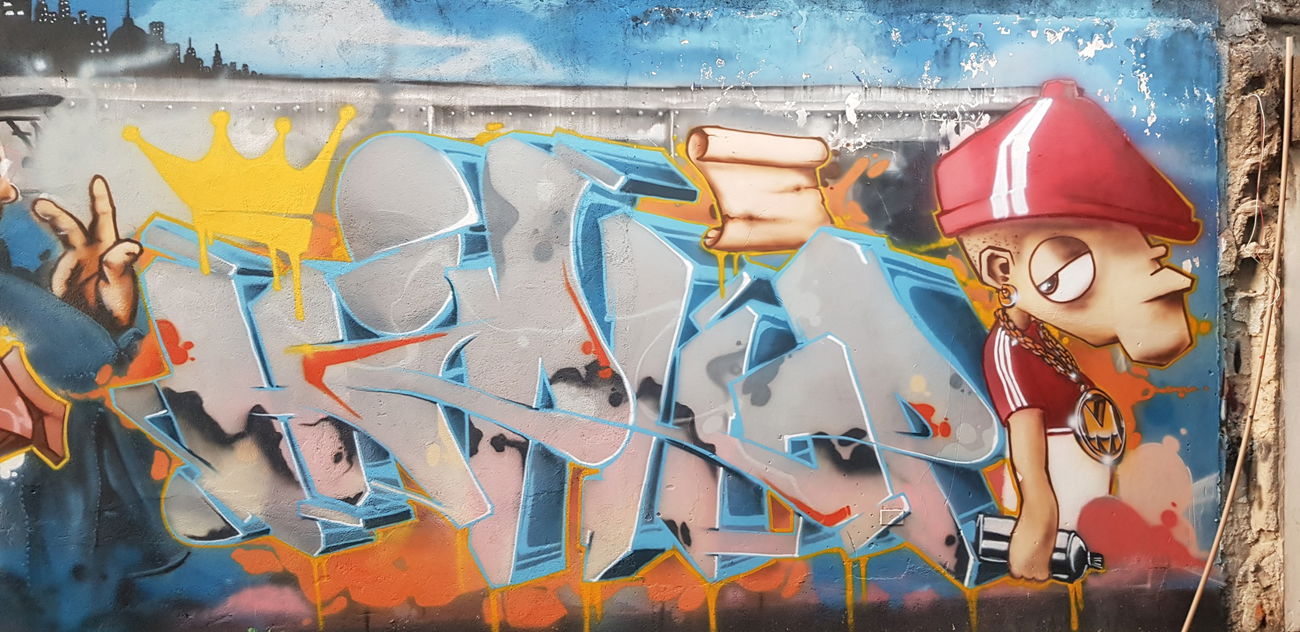 Graffiti Wall - Photo by Minu