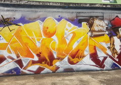 Graffiti Wall - Photo by Minu (2019)