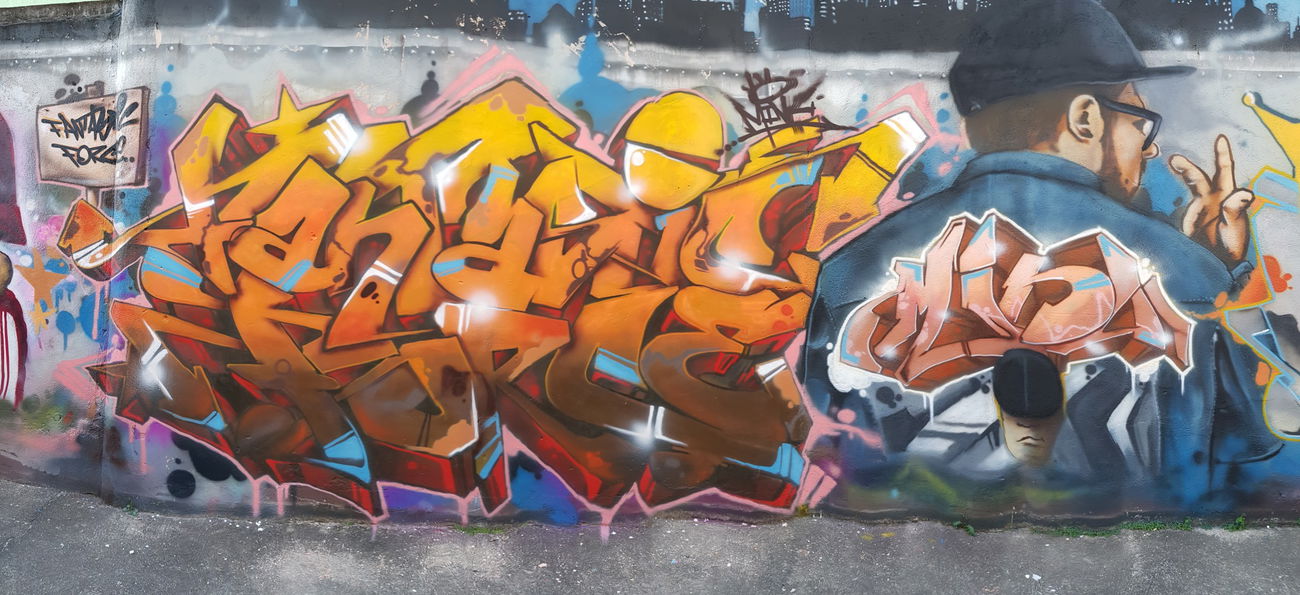 Graffiti Wall - Photo by Minu