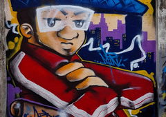 Graffiti Wall - Photo by Minu (2021)