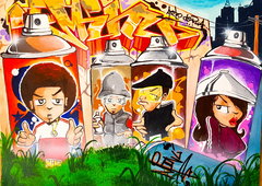 Graffiti Sketch - Photo by Minu (2020)