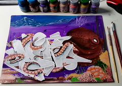 Graffiti Sketch - Photo by Minu (2020)