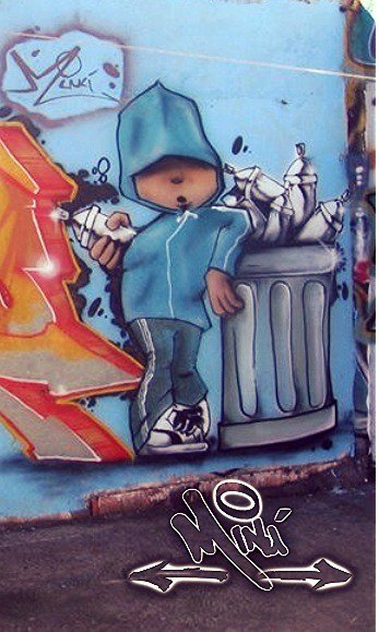 Graffiti Wall - Photo by Minu