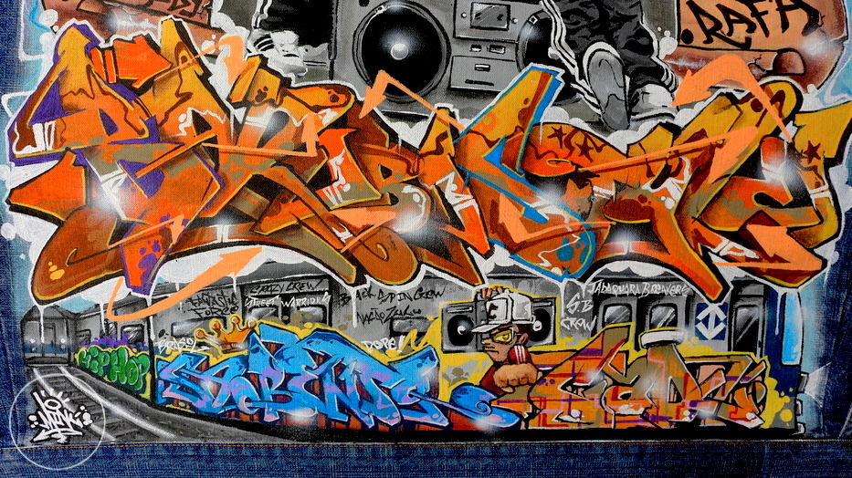 Graffiti Street Art - Photo by Minu (2017)