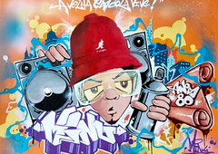 Graffiti Sketch - Photo by Minu (2020)