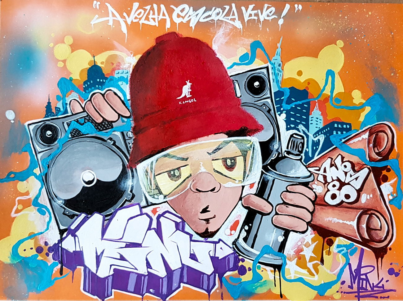 Graffiti Sketch - Photo by Minu (2020)