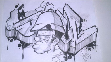 Graffiti Wall - Photo by Minu