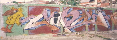 Graffiti Wall - Photo by Minu (1997)