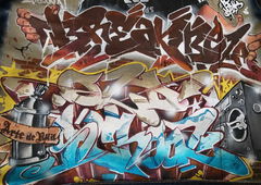 Graffiti Street Art - Photo by Minu (2019)