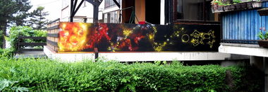 Graffiti Wall in Serbia - Photo by Mist52 (2013)