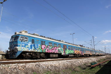 Graffiti Train in Serbia - Photo by Mist52 (2013)
