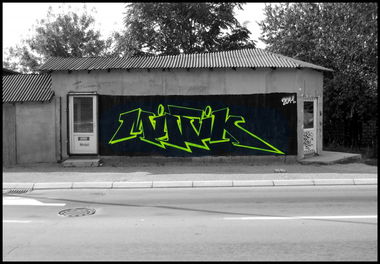 Graffiti Wall in Serbia - Photo by Mist52 (2011)