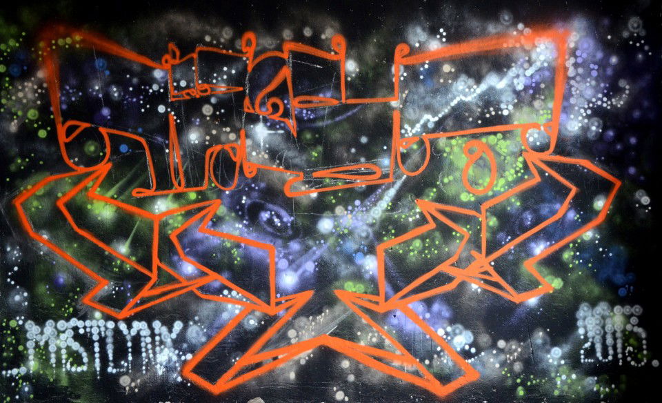 Graffiti Wall in Serbia - Photo by Mist52 (2013)