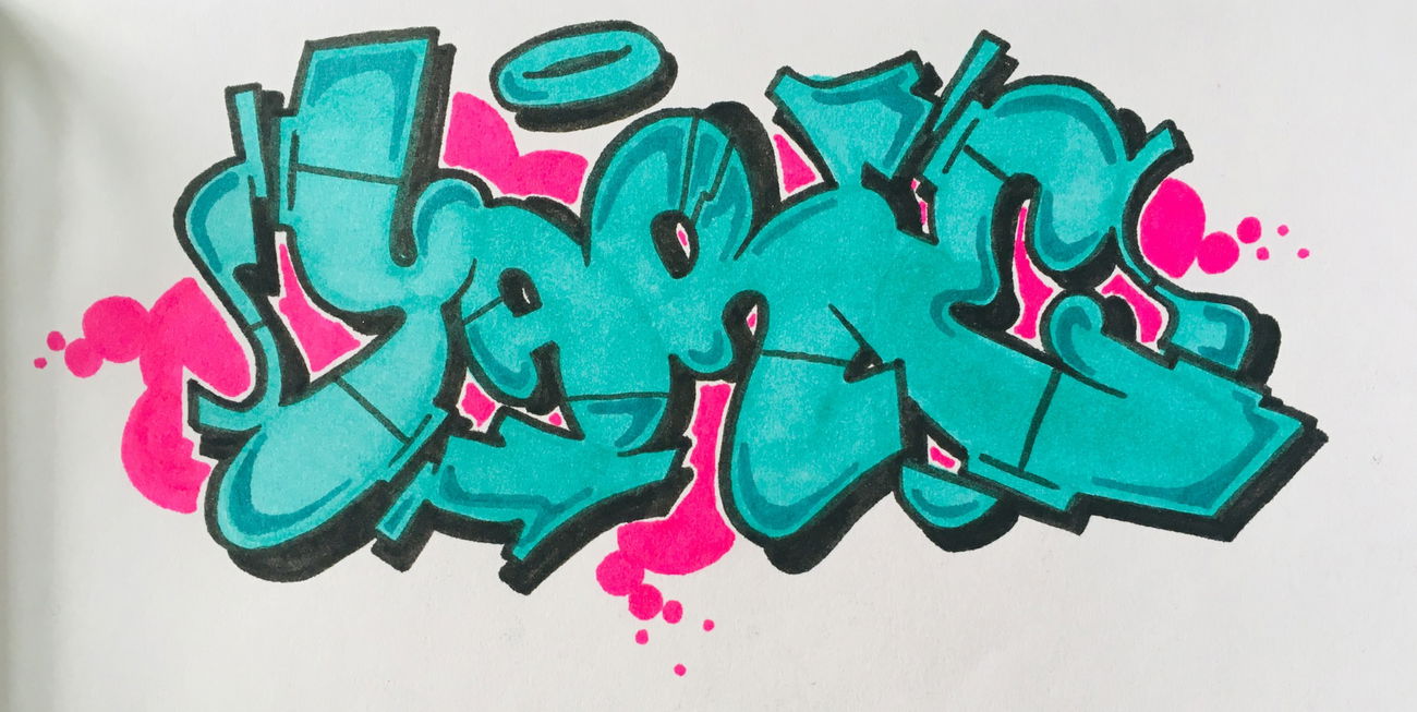 Graffiti Sketch in Duisburg - Photo by Mister217 - yare217, graffiti, sketch (2018)