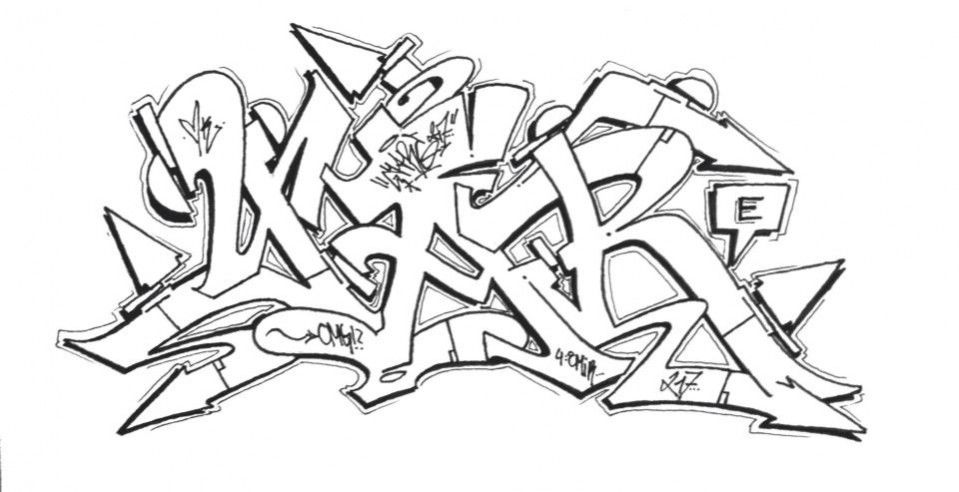 Graffiti Sketch - Photo by Mister217 - yare217, yare, 217 (2013)