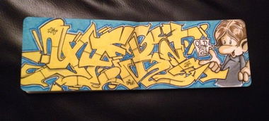 Graffiti Sketch in Duisburg - Photo by Mister217 - yare217, omg (2014)