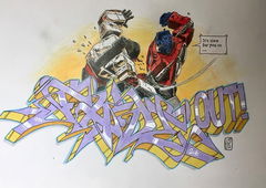 Graffiti Sketch in DUISBURG - Photo by Mister217 - graffiti, germany, duisburg (2018)