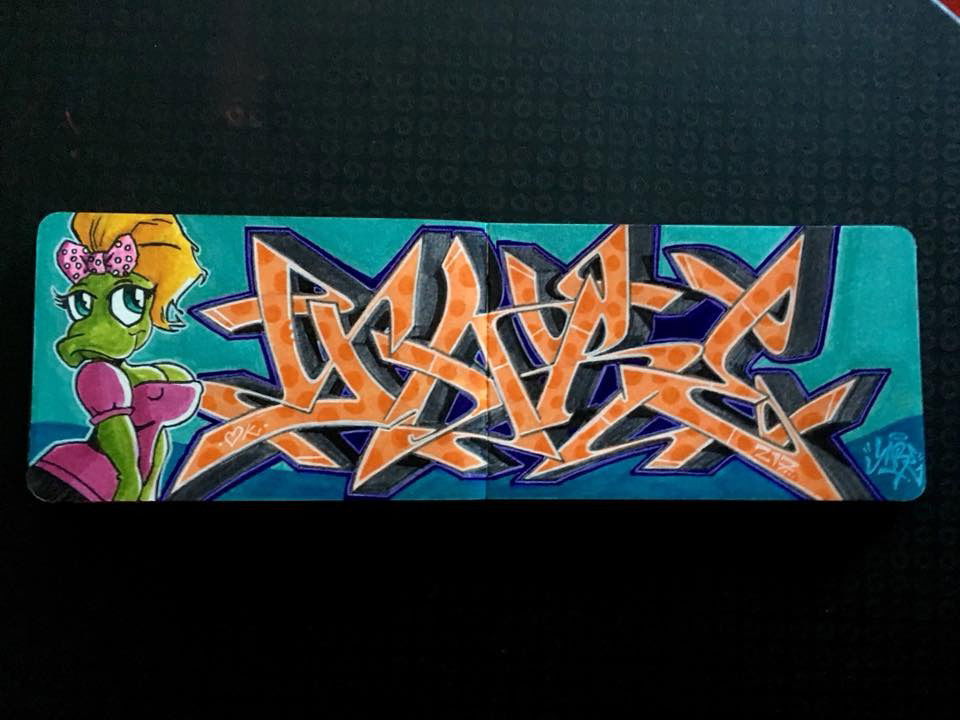 Graffiti Sketch in Duisburg - Photo by Mister217 - yare217, omg, semiwild (2018)