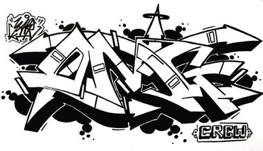 Graffiti Sketch in Köln mülheim - Photo by Mister217 - omg, yare217, graffiti (2018)