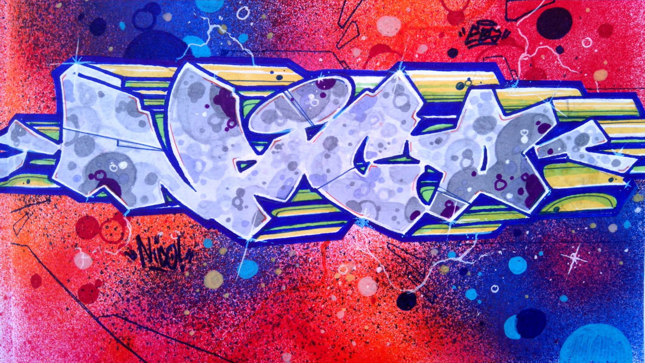 Graffiti Sketch - Photo by MisterEgosign - nico, ebs, eimerbrothaz (2016)