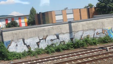 Graffiti Bombing in Linz - Photo by MisterSchnebshod - atis, tens, asistents