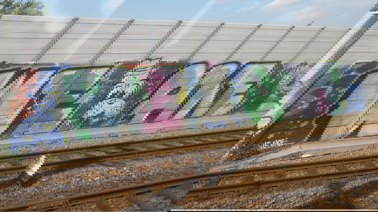 Graffiti Wall in Vienna - Photo by MisterSchnebshod - we, are, weare