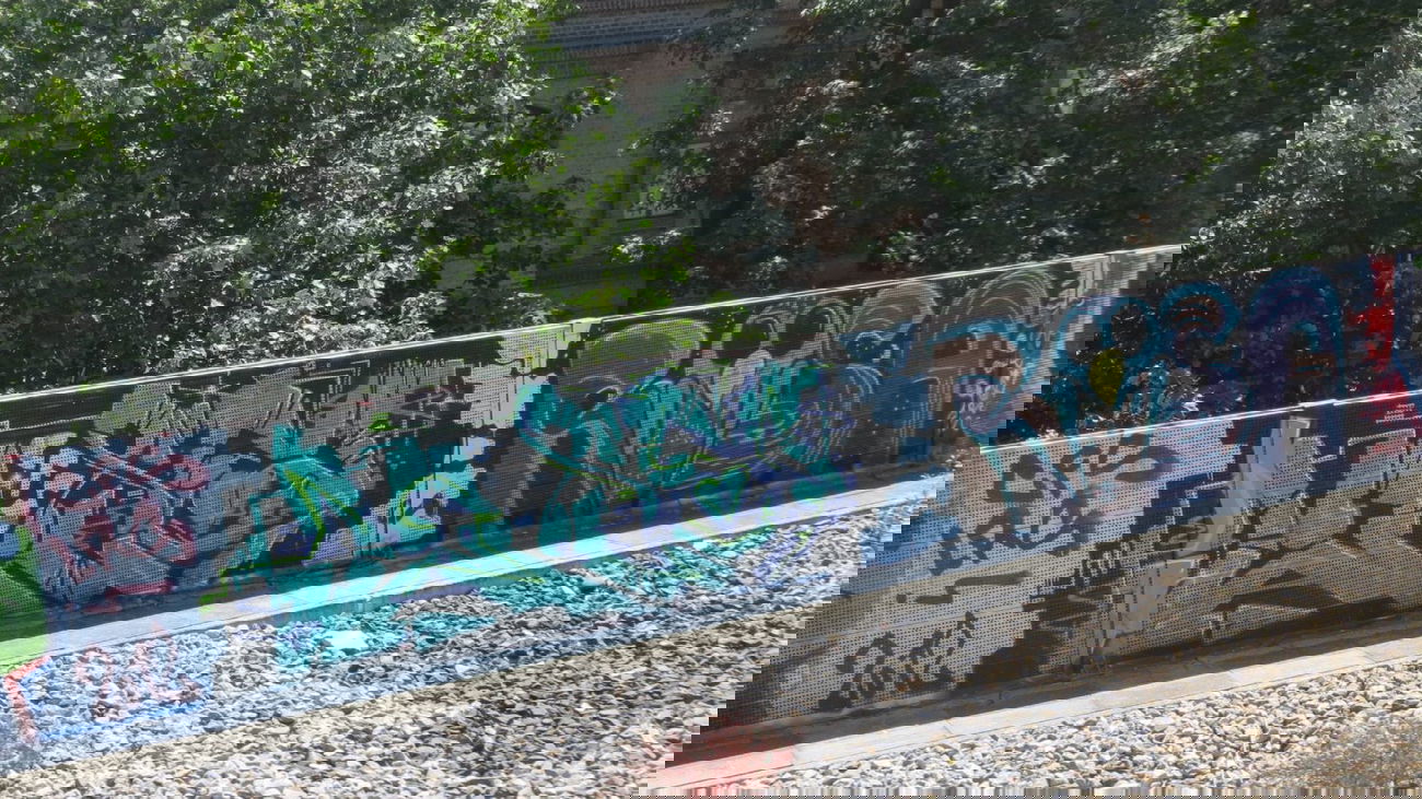 Graffiti Wall in Vienna - Photo by MisterSchnebshod - deseo, risa, cfs (2012)