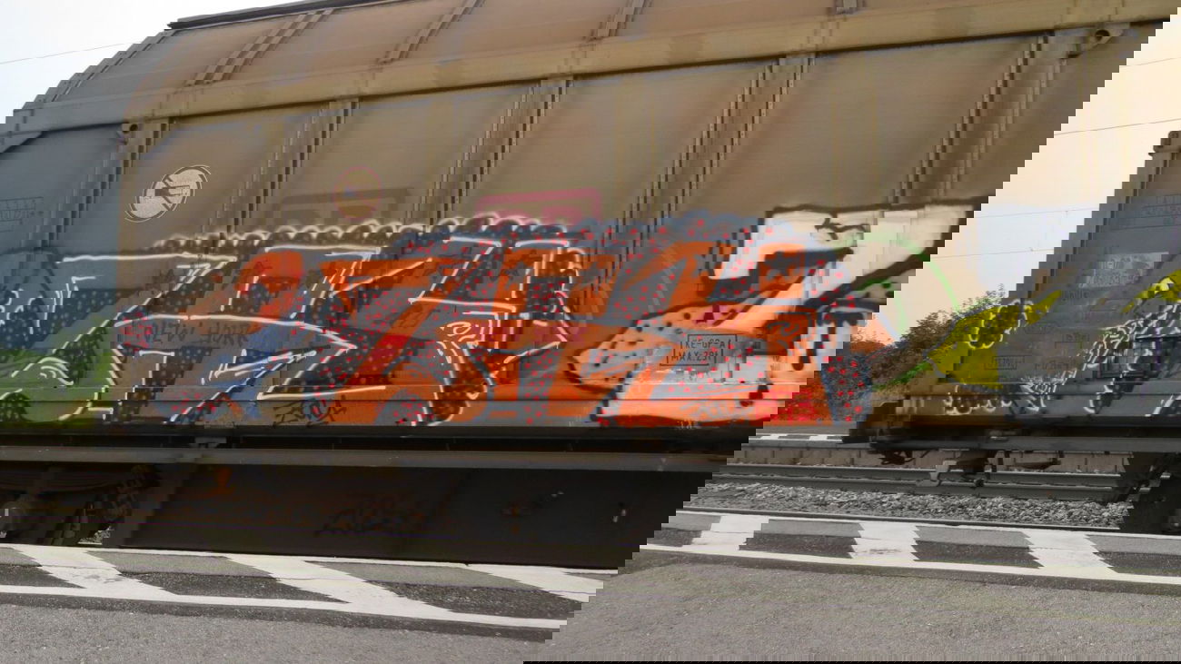 Graffiti Train in Übersee - Photo by MisterSchnebshod - zay, jbcb