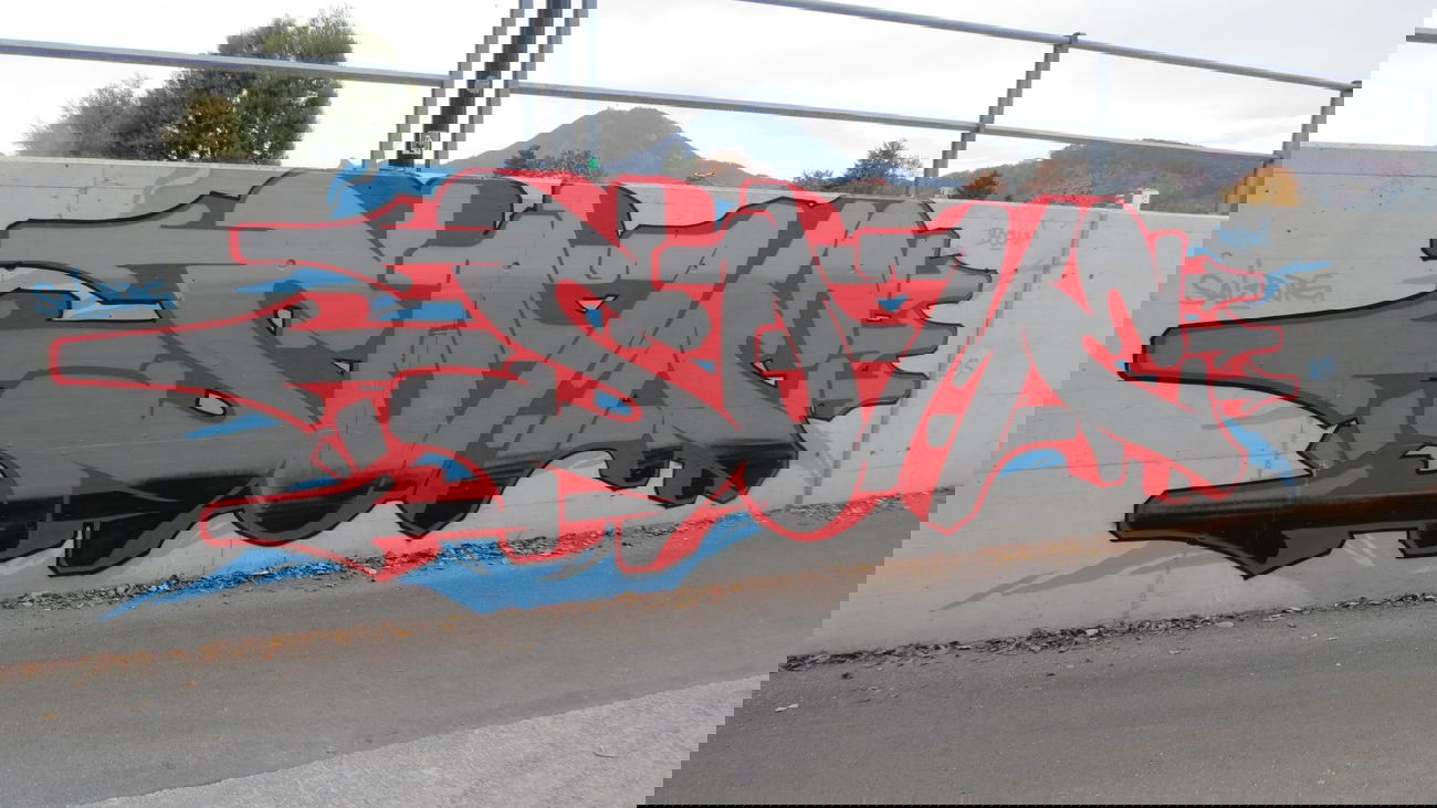 Graffiti Wall in Salzburg - Photo by MisterSchnebshod - some (2013)