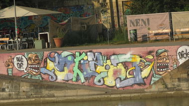 Graffiti Wall in Vienna - Photo by MisterSchnebshod - skizo, skeezo, ooo
