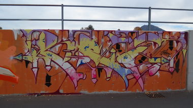 Graffiti Wall in Salzburg - Photo by MisterSchnebshod - ret, 197, tmd (2013)