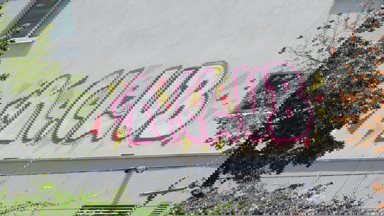 Graffiti Bombing in Vienna - Photo by MisterSchnebshod - r.club, rclub (2013)