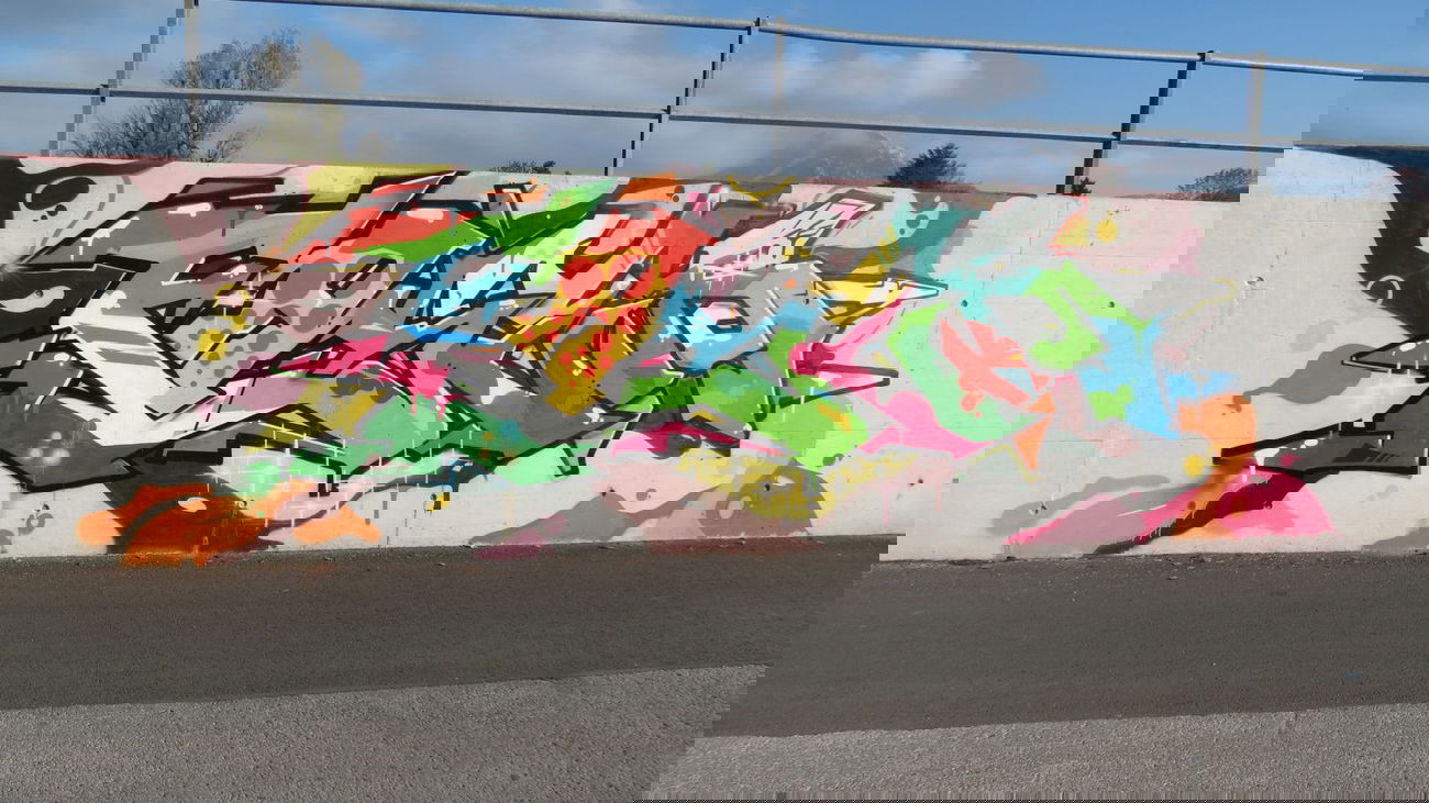 Graffiti Wall in Salzburg - Photo by MisterSchnebshod - faser (2013)