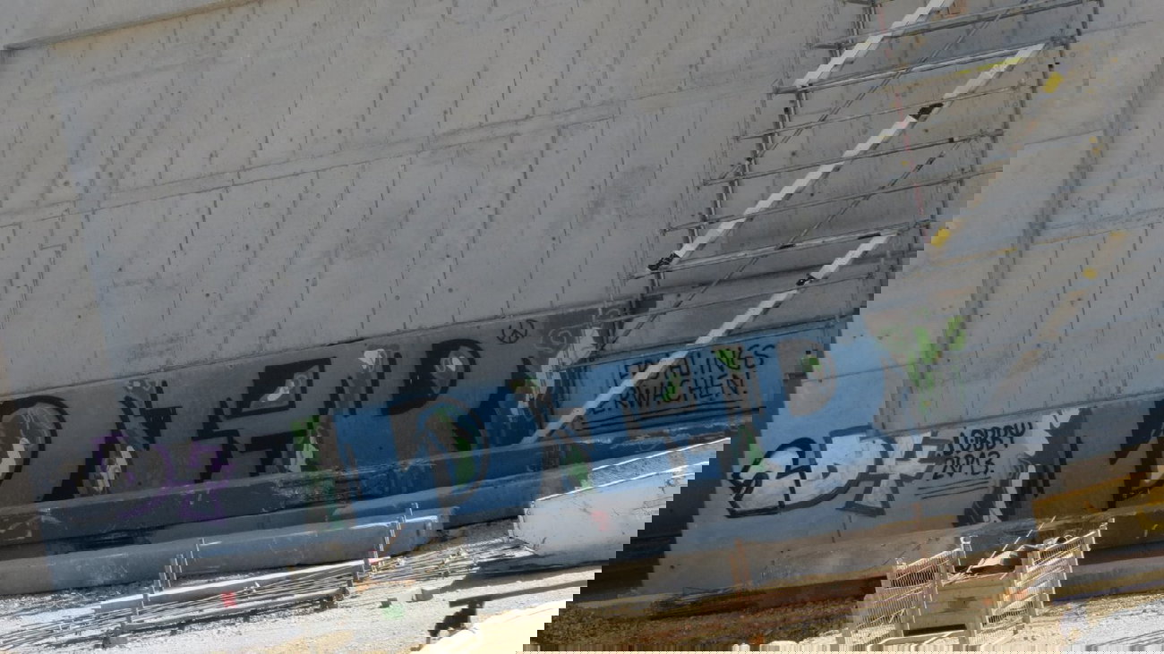 Graffiti Bombing - Photo by MisterSchnebshod