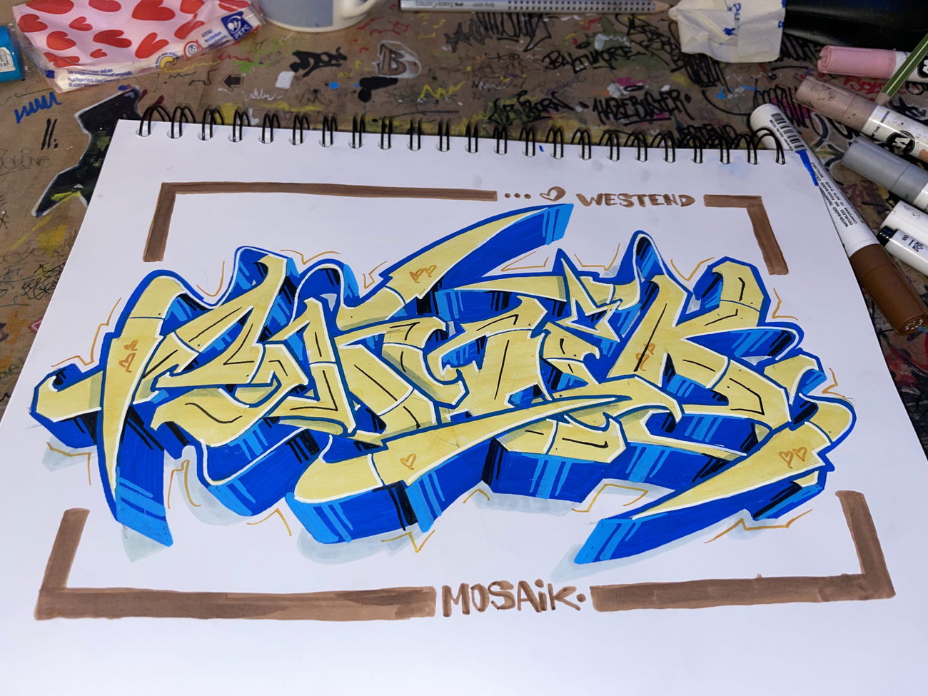 Graffiti Sketch - Photo by MoSAiK (2025)