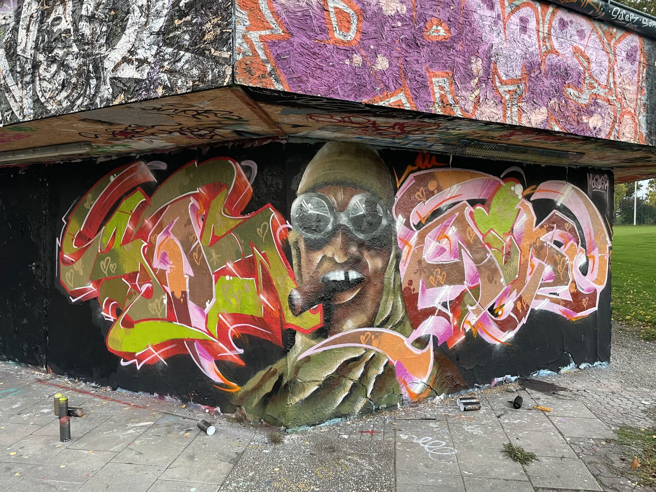 Graffiti Wall in Germany - Photo by MoSAiK (2025)