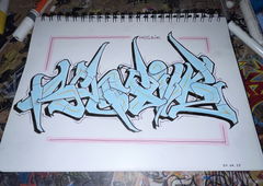 Graffiti Sketch - Photo by MoSAiK (2025)