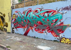 Graffiti Wall in Stuttgart - Photo by MoSAiK (2026)